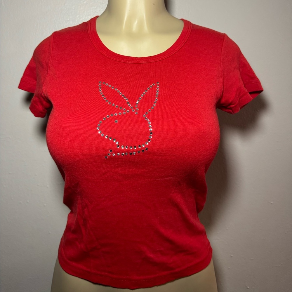 PLAYBOY Red Graphic Tee